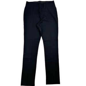 Old Navy Extra High-Rise Skinny Pull On Pants Leggings Sz L Bottom Front Slit